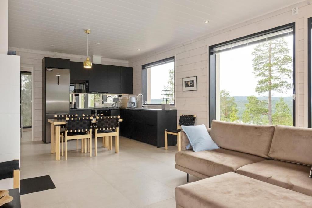Villa Horihane - Modern Villa With Panoramic View Ivalo Exteriör bild
