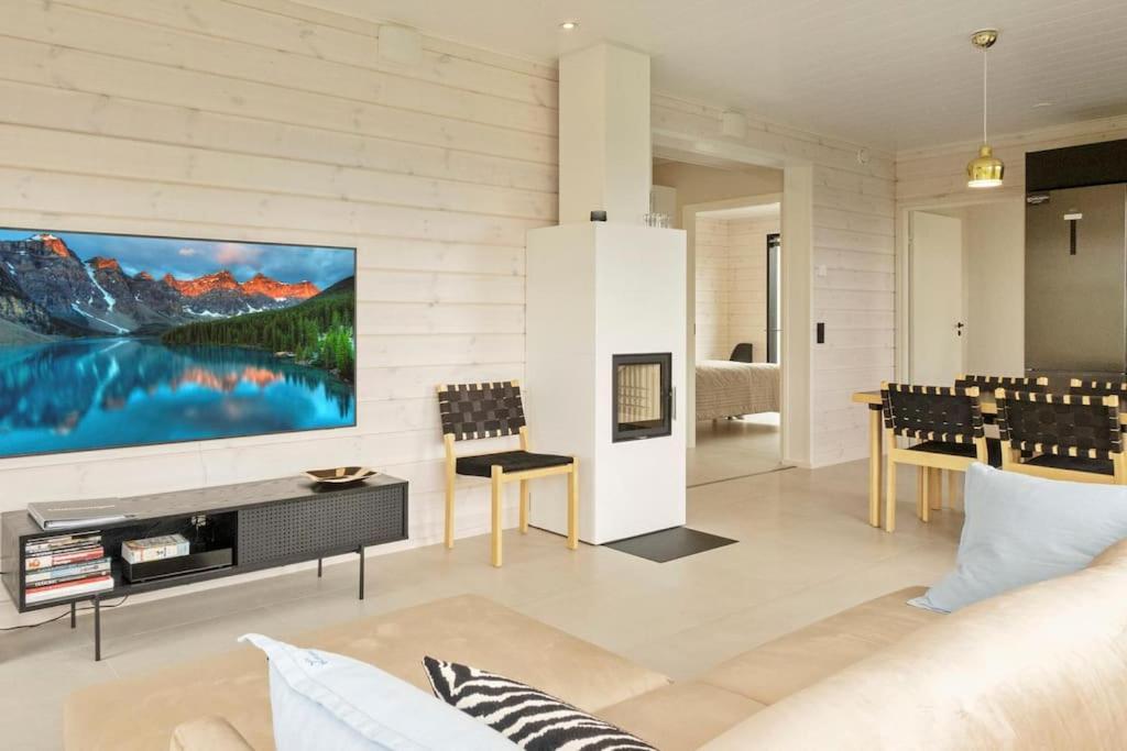 Villa Horihane - Modern Villa With Panoramic View Ivalo Exteriör bild