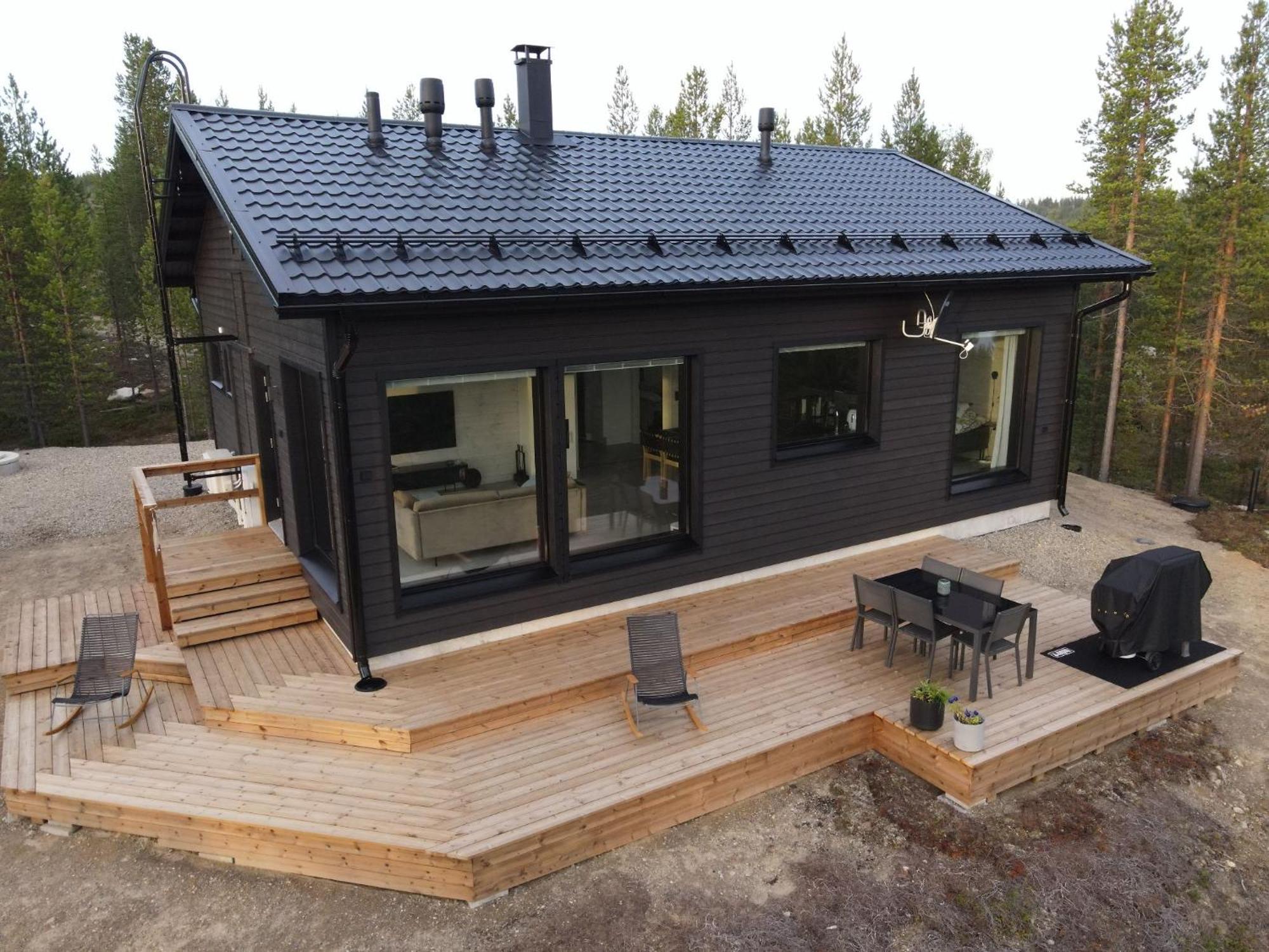 Villa Horihane - Modern Villa With Panoramic View Ivalo Exteriör bild